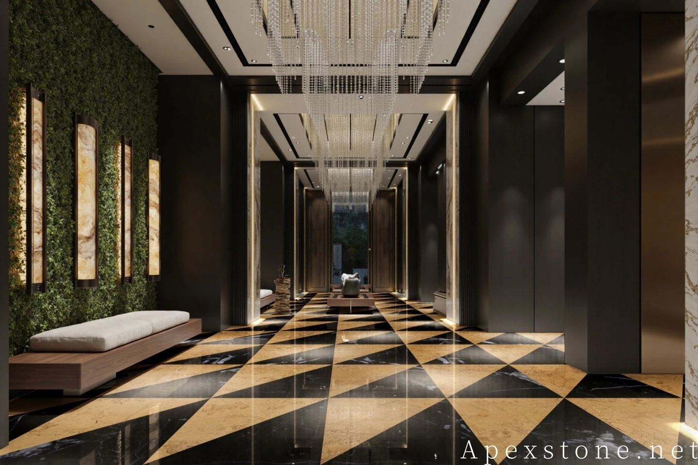 GoldRoseMarblefoyerfloor52 GoldRoseMarblefoyerfloor52
